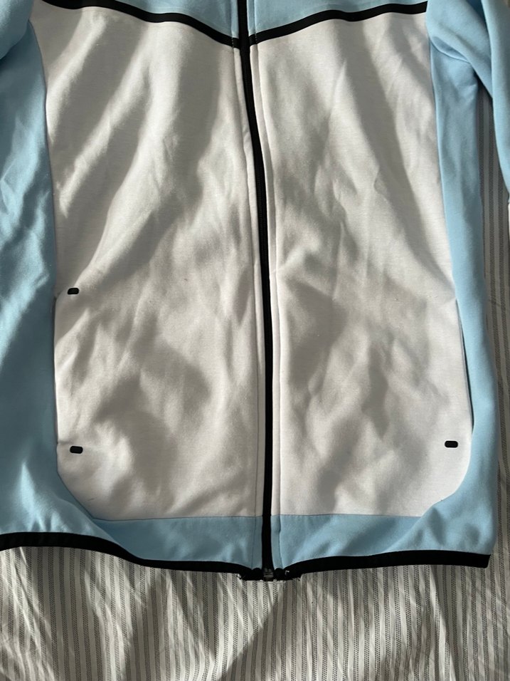 Nike tech fleece erkek açık mavi eşofman takımı - Görsel 4