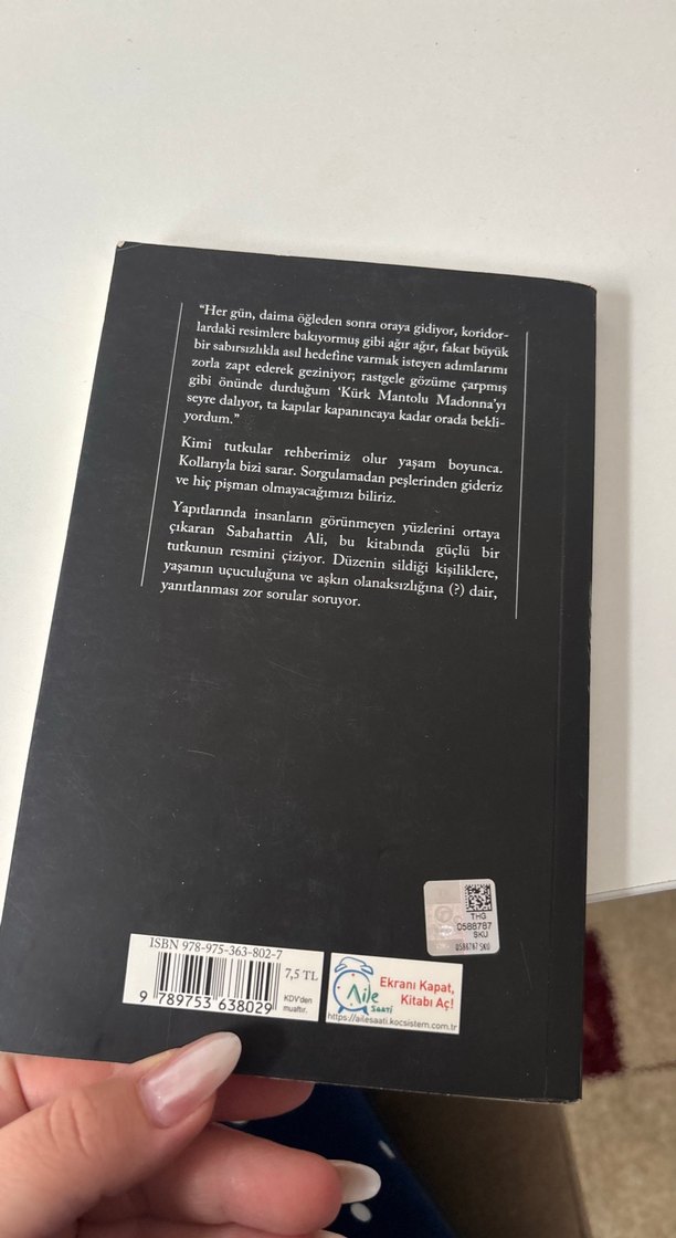 Sabahattin Ali - Kürk Mantolu Madonna - Görsel 2