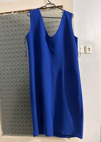 Mavi Kısa Elbise - Görsel 2