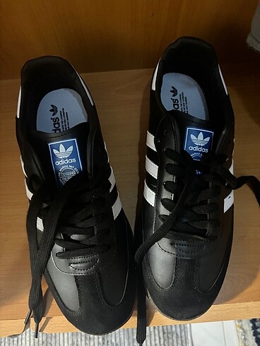 42 Beden siyah Renk Adidas Samba Siyah