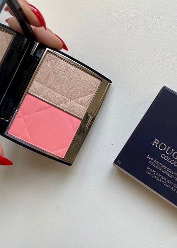 Dior Rouge Blush Colour & Glow Allık Aydınlatıcı Palet - Görsel 5