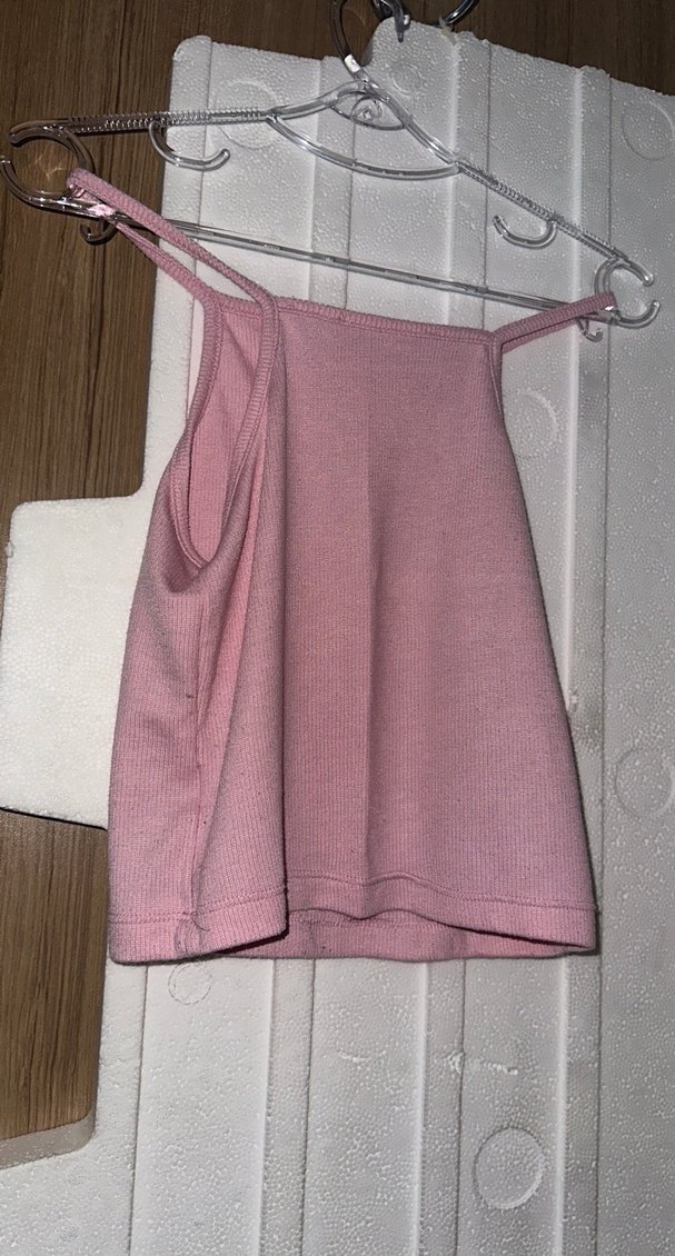 Kız Çocuk Pembe İnce Askılı Atlet - Görsel 2