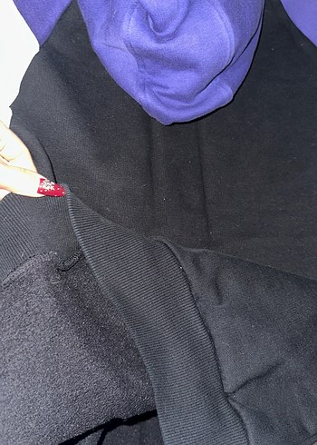 Siyah Renkli Erkek Sweatshirt - Görsel 3