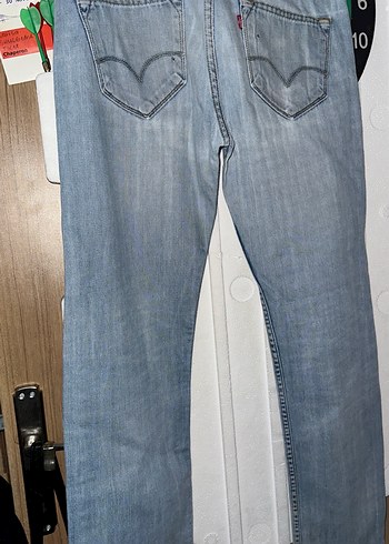 Bol Kesim Denim Erkek Pantolon - Görsel 3