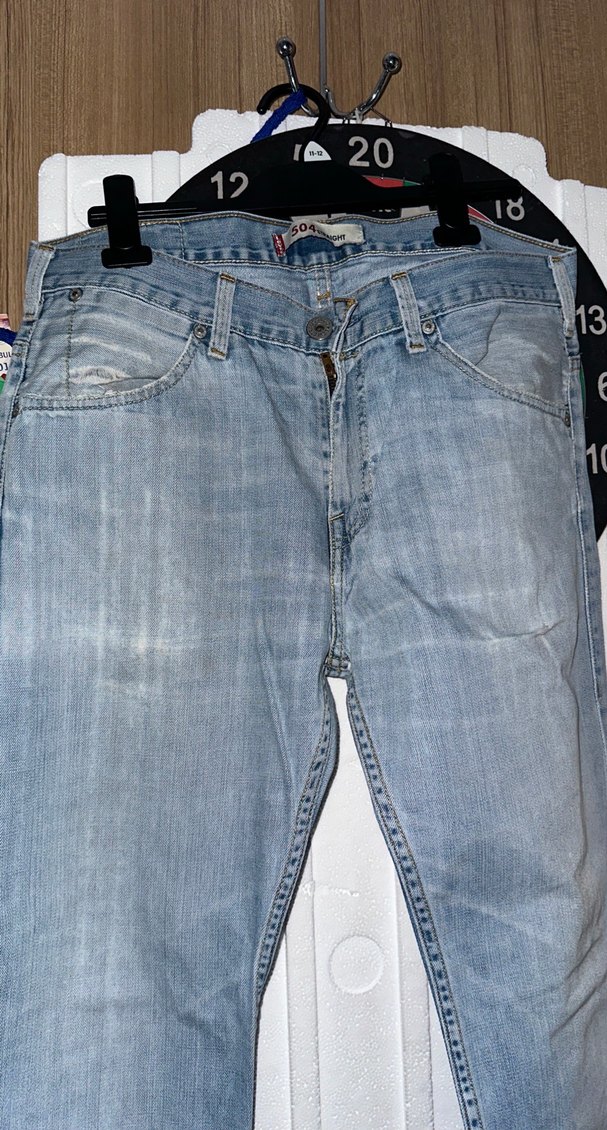 Bol Kesim Denim Erkek Pantolon - Görsel 2