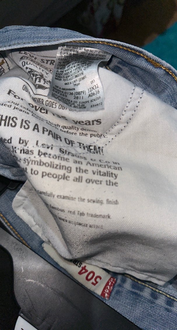 Bol Kesim Denim Erkek Pantolon - Görsel 5