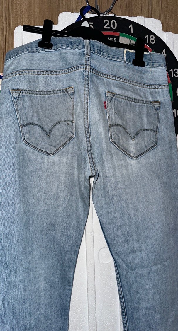 Bol Kesim Denim Erkek Pantolon - Görsel 4