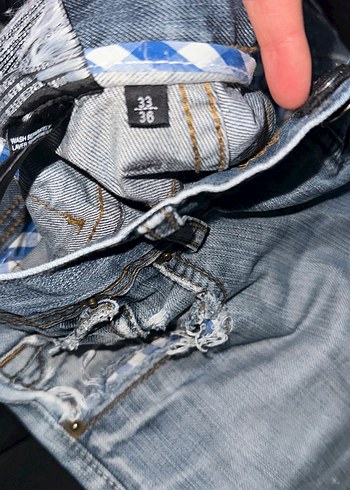 Kot  Denim Pantolon - Görsel 4