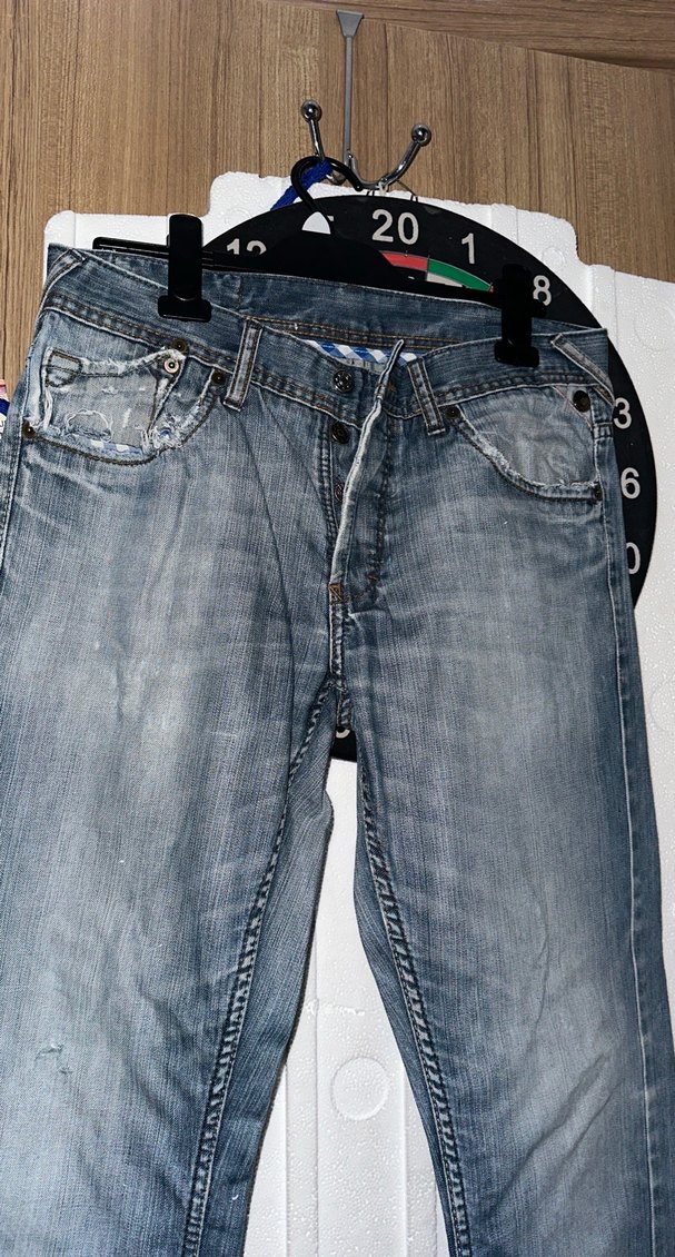 Kot  Denim Pantolon - Görsel 2