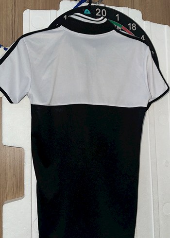 Adidas Siyah Beyaz Erkek Polo Tişört - Görsel 2