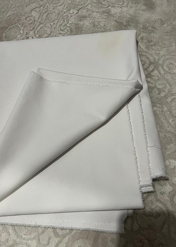 Kahverengi beyaz kumaş elbise olabilir herşey olur - Görsel 3