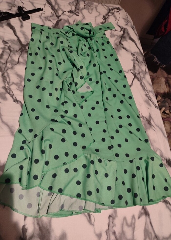 L beden diz altı etek - Görsel 2