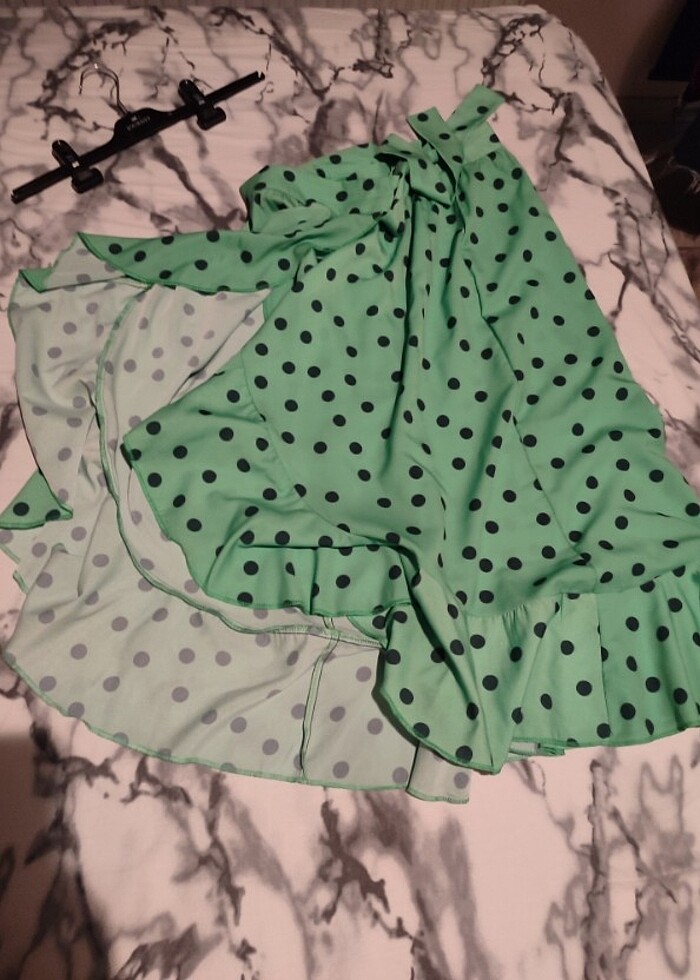 L beden diz altı etek - Görsel 3