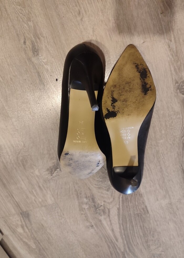 39 numara siyah stiletto - Görsel 4