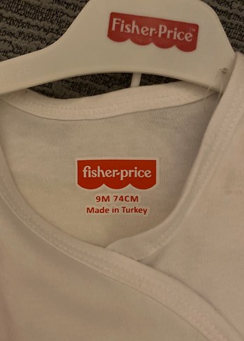 Fisher Price Fisher-Price Sarı Patikli Bebek Çıtçıtlı Body