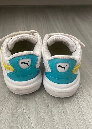 Kız Çocuk Beyaz Cırt Cırtlı Sneaker - Görsel 3