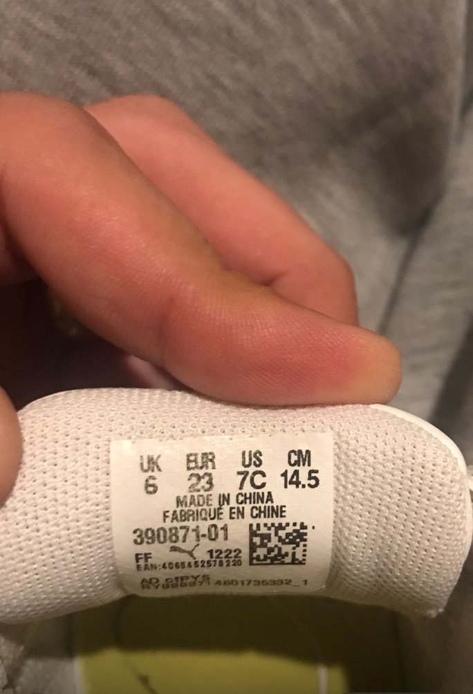 Kız Çocuk Beyaz Cırt Cırtlı Sneaker - Görsel 5