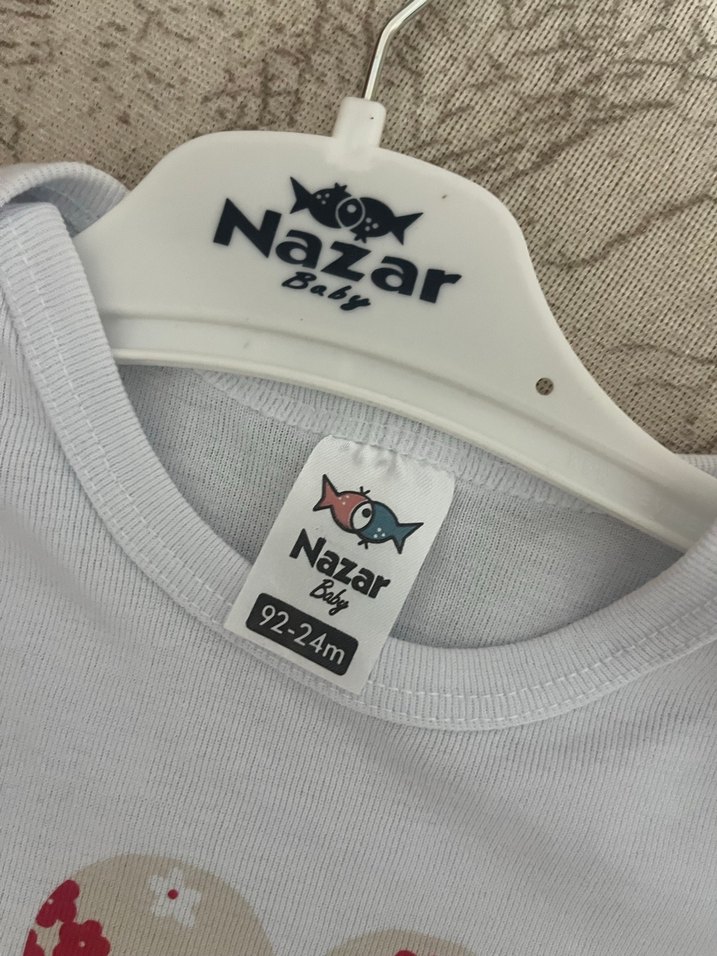 Kız Bebek Kısa Kollu Body - Görsel 2