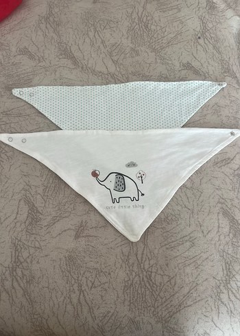 Nakışlı Çok Renkli Bebek Önlüğü - Görsel 5