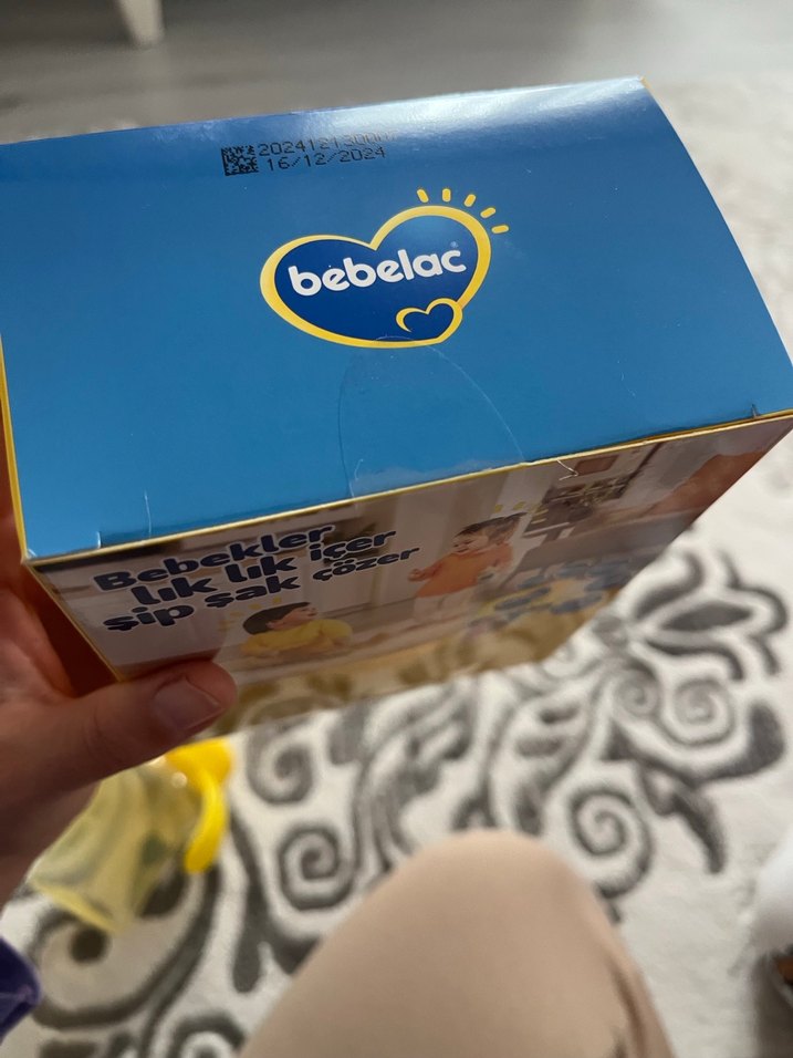 Bebelac Sarı Akıtmaz Kulplu Bardak 240 ml - Görsel 2