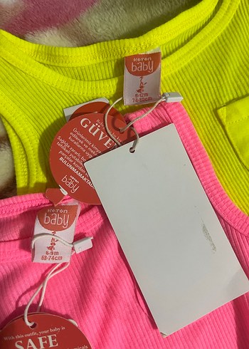 Kız Çocuk Fit Kesim Askısız Pembe Atlet - Görsel 2