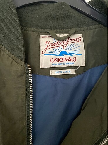 Zara Jack jones bomber ceket uniseks