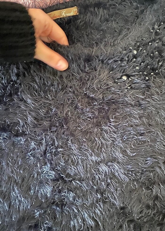 Tüylü sıcacık kazak - Görsel 2