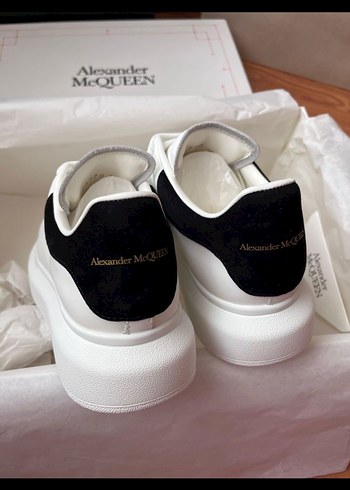 Alexander McQueen Beyaz Platform Spor Ayakkabı