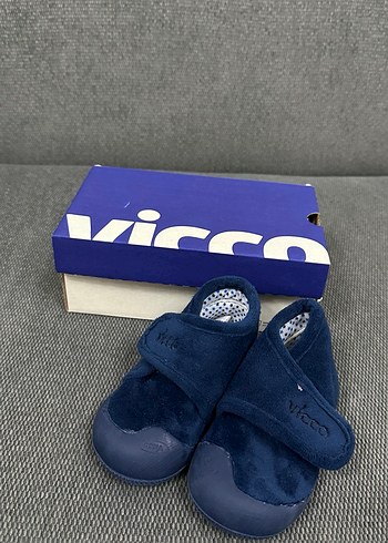 Erkek Çocuk Mavi Sıcak Ev Terliği - Görsel 4