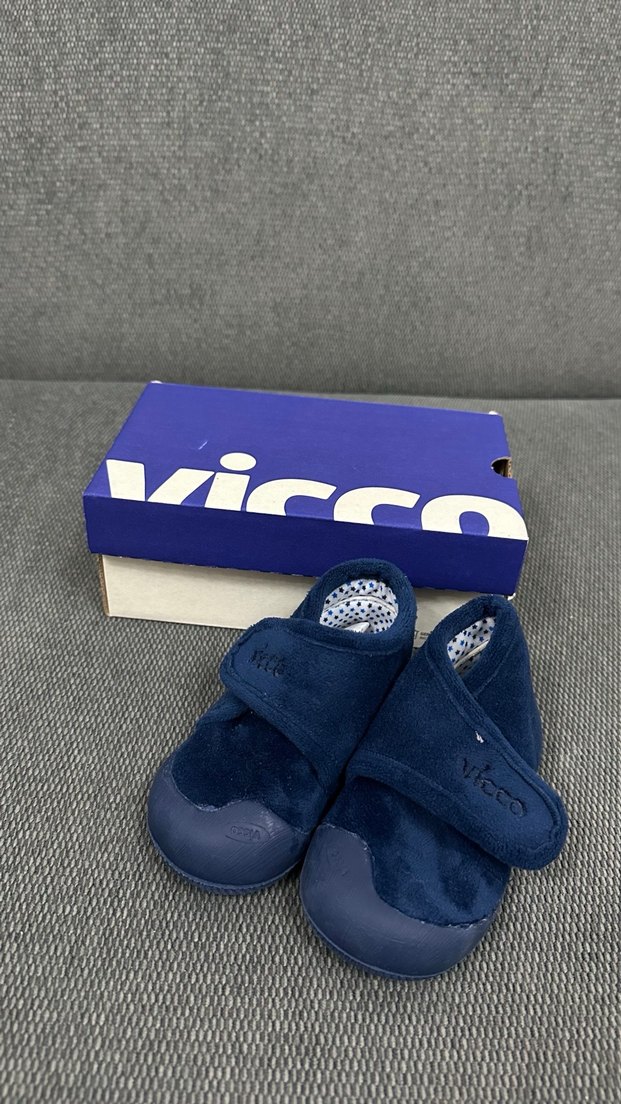 Erkek Çocuk Mavi Sıcak Ev Terliği - Görsel 4