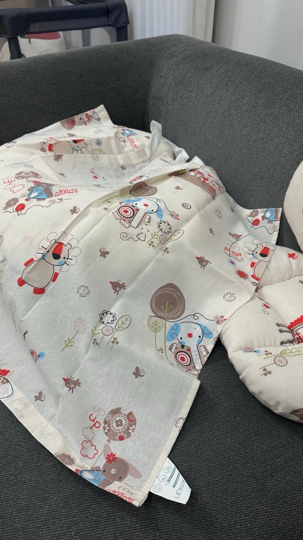 Emzirme yastığı,örtüsü - Görsel 3