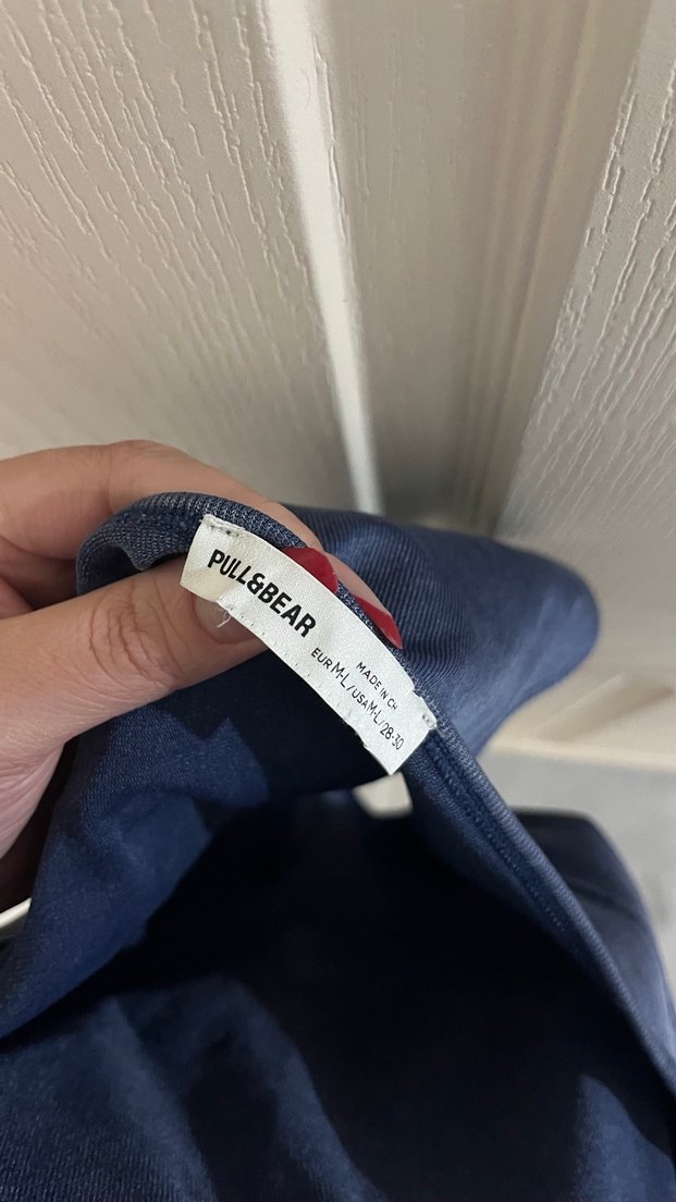 Sırt detaylı Lacivert Kadın Body - Görsel 3