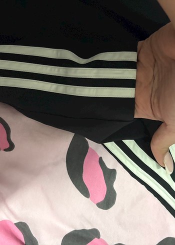 Siyah Kadın Street Wear Eldiveni Velcro - Görsel 3