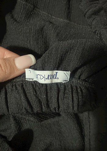 Rahat Kesim Siyah Mini Etek - Görsel 2