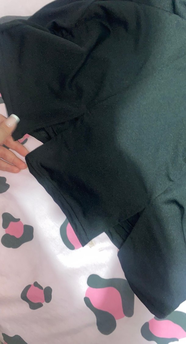 Siyah Mini Etek Kadın - Görsel 3