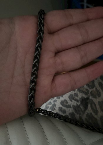 Gri Tokalı Beyaz Deri Kadın Çanta - Görsel 4