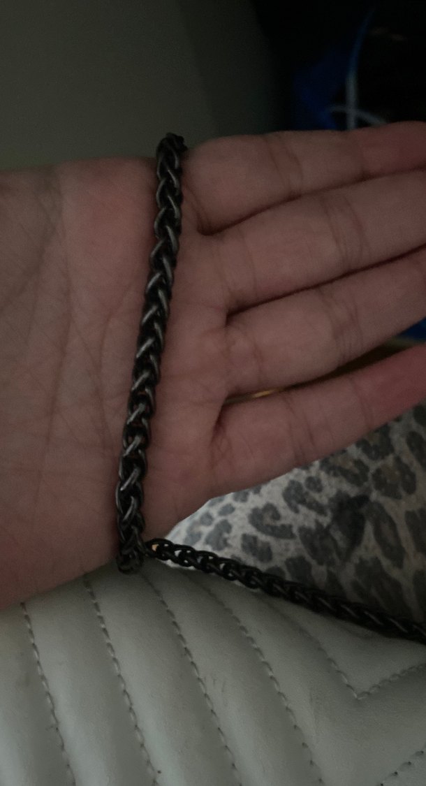 Gri Tokalı Beyaz Deri Kadın Çanta - Görsel 4