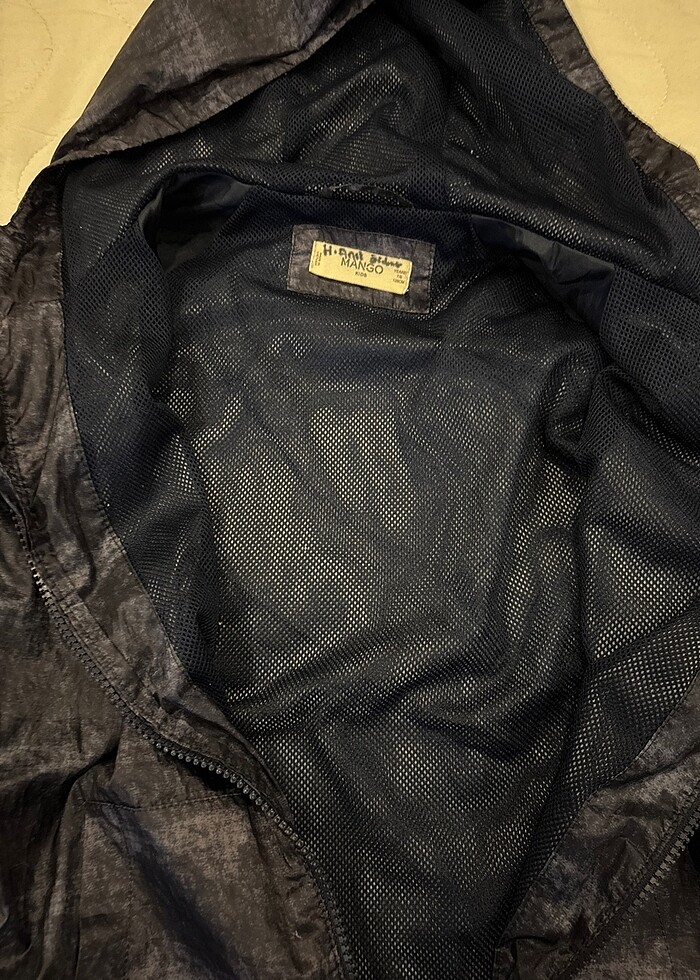 Mango içi file astar yağmurluk - Görsel 5