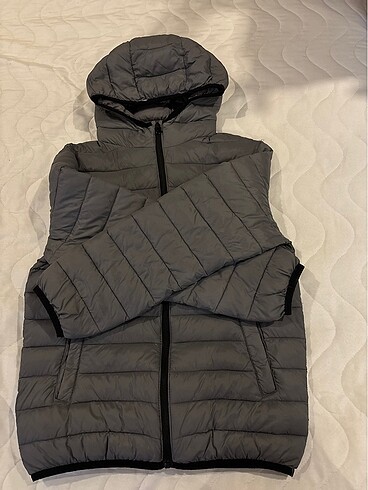 Mango şişme mont - Görsel 5