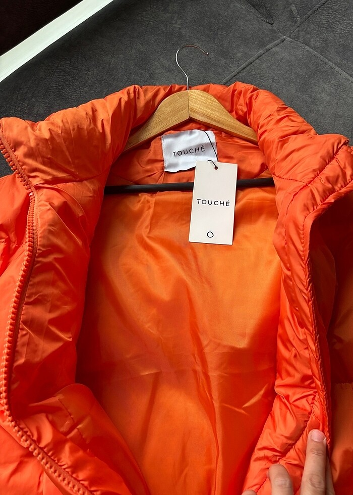 Şişme bayan yelek( TOUCHE marka) - Görsel 3