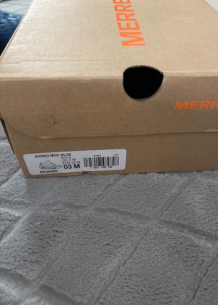 Merrel deniz havuz ayakkabısı - Görsel 4