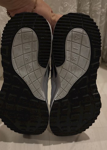 Nıke orijinal Beyaz Bağcıklı Spor Ayakkabı - Görsel 4