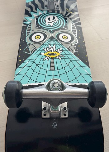 Turkuaz Renkli Çocuk Kaykay Takasa açık - Görsel 2