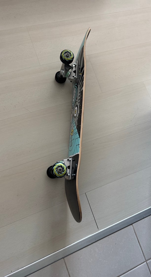 Turkuaz Renkli Çocuk Kaykay Takasa açık - Görsel 4