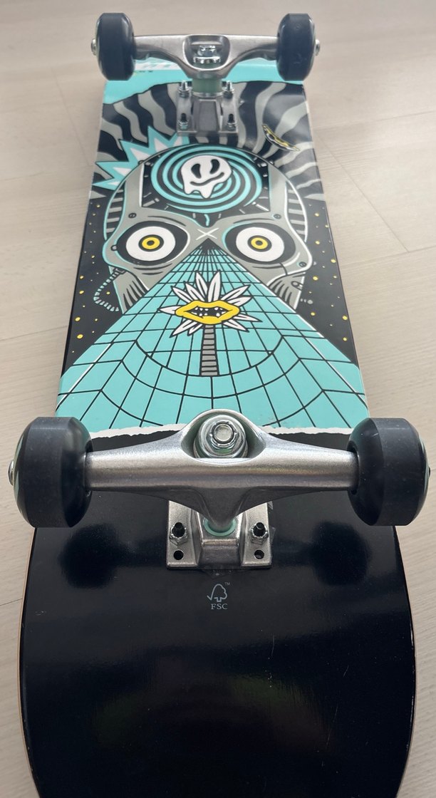 Turkuaz Renkli Çocuk Kaykay Takasa açık - Görsel 2