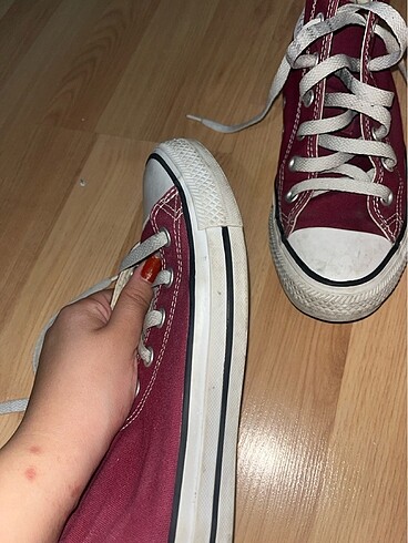 38 Beden bordo Renk CONVERSE