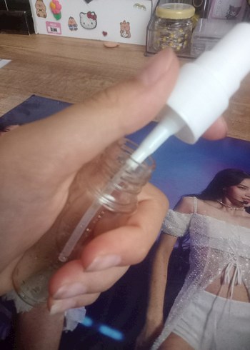 Beden Şeffaf Kadın Toneri Sprey Şişesi