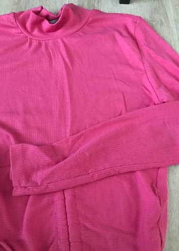 Pembe Bel detaylı bluz - Görsel 3