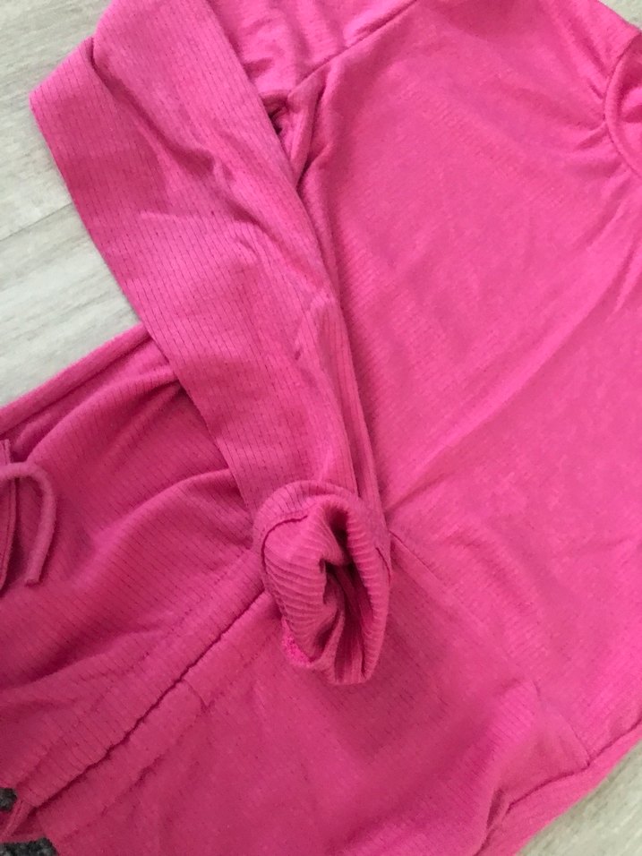 Pembe Bel detaylı bluz - Görsel 2