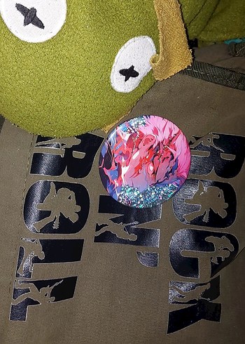 JJK- Sukuna Hologramlı Rozet - Görsel 4